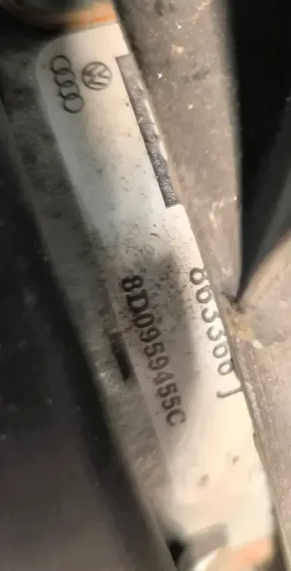 Original Audi A4 B5 A6 4B C5 A8 4D Elektro Kühlerlüfter Motorlüfter 8D0959455C - Bild 2