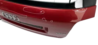Original Audi A3 8P Heckklappe Hinten Rot mit Kabelbaum + Scheibe - Bild 4