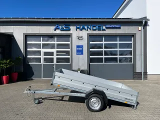 Zaslaw 265 SU ALU Kipper 750 kg Anhänger Tieflader 265x132x35 LED - Bild 2