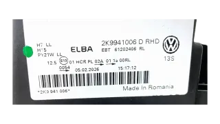 Original Volkswagen CADDY SB Frontscheinwerfer RHD Vorne Rechts 2K9941006D - Bild 8