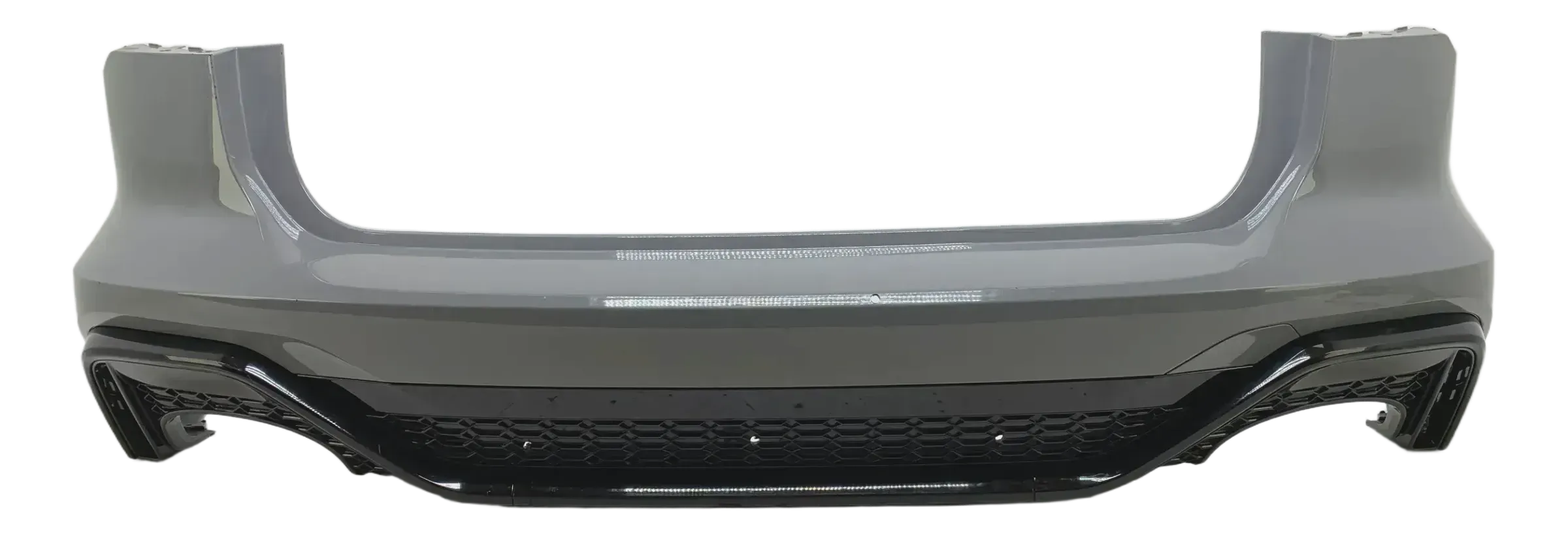 Original Audi RS6 C8 Heckstoßstange Grau mit Diffusor hinten 4K8807511J - Bild 1