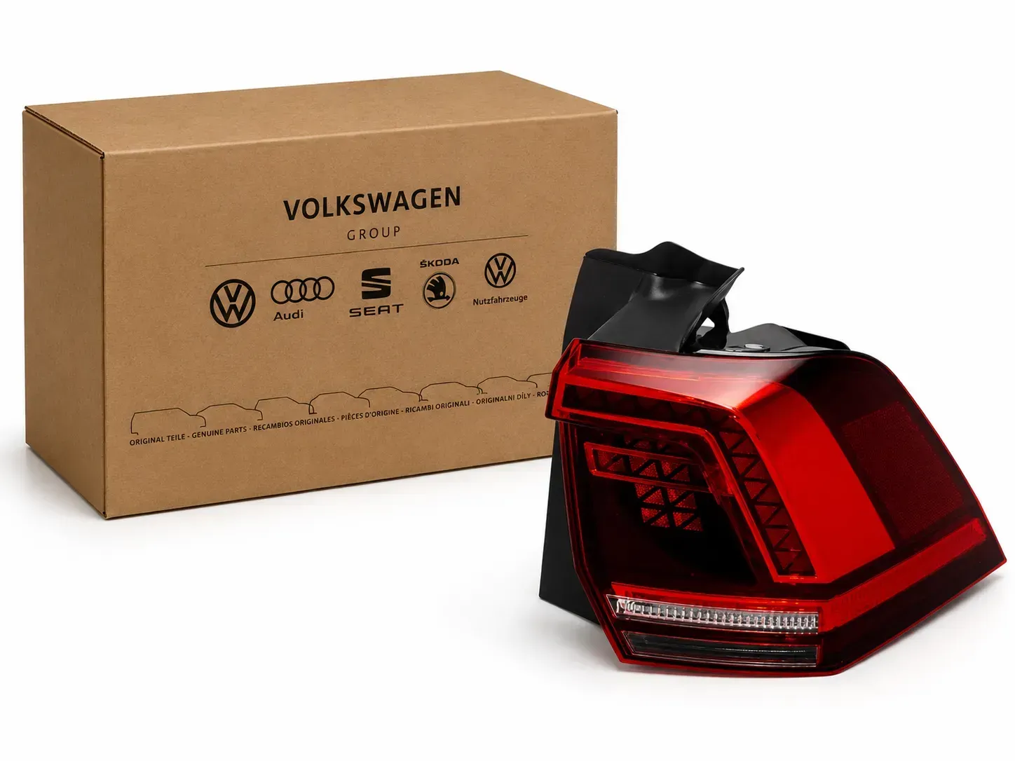 NEU Original Volkswagen Tiguan II LED Rückleuchte Rechts Hinten 5NA945208B C F - Bild 1