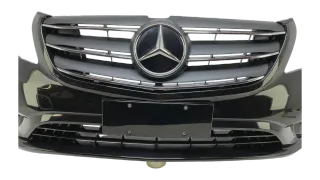 Original Mercedes Benz MB Vito W447 Stoßstange Frontbumper Schwarz - Bild 2