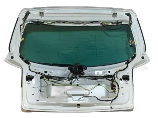 Original Volkswagen Golf 5 Plus 5M Heckklappe Kofferraum Weiss LC9A Hinten - Bild 3
