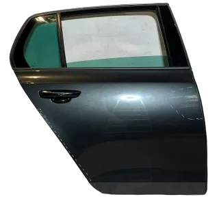 Original Volkswagen Golf 6 5K Beifahrer Tür Hinten Rechts Grau Metallic - Bild 2