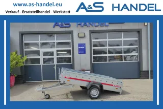 Temared Anhänger Prakti 2612 750 kg kipper Tieflader - Bild 1