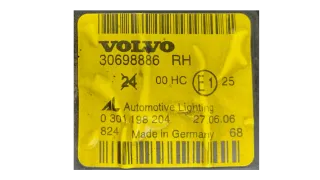 Original Volvo V50 Hauptscheinwerfer Halogen Scheinwerfer Vorne Rechts 30698886 - Bild 7
