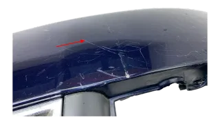 Original AUDI A4 B7 8E Cabrio Stoßstange Stoßfänger Blau SRA Vorne 8E0807437A - Bild 9