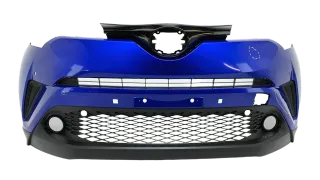 Original Toyota C-HR CHR Stoßstange Stoßfänger Blau Vorne 52119F4010 - Bild 1