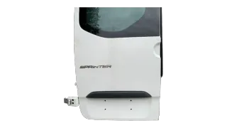 Original MB Sprinter W907 TGE Heckflügel Hochtür Links Komplett mit Scheibe - Bild 3