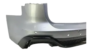 Original Audi RS6 C8 Heckstoßstange Silber mit Diffusor Hinten 4K8807511J - Bild 2