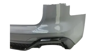Original Audi RS6 C8 Heckstoßstange Grau mit Diffusor hinten 4K8807511J - Bild 2
