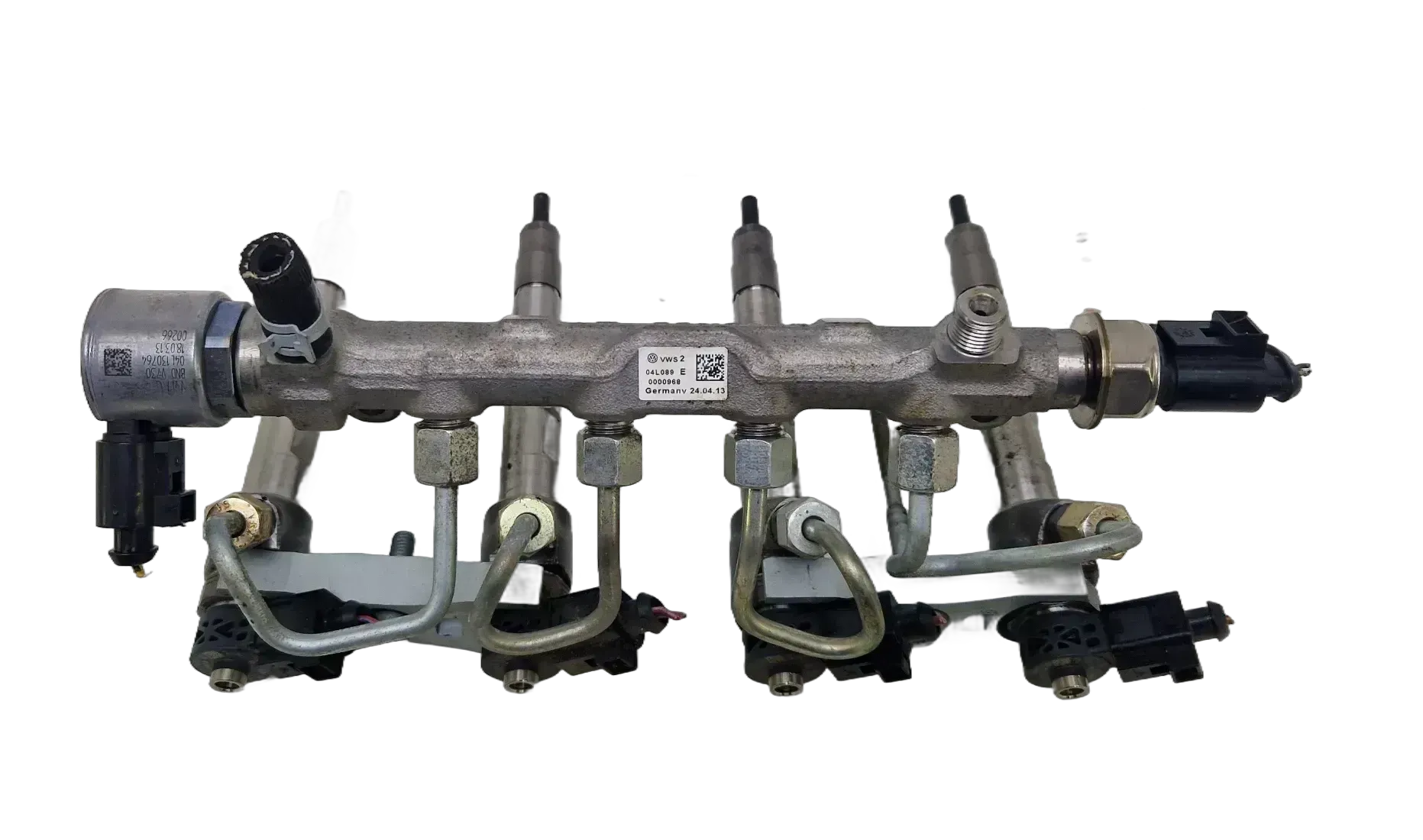 VW Audi Seat Skoda Injektor Einspritzdüse 04L130277AE 04L096054 nur 2312km - Bild 1