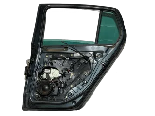 Original Volkswagen Golf 6 5K Tür Beifahrerseite Hinten Rechts Grau Metallic - Bild 3