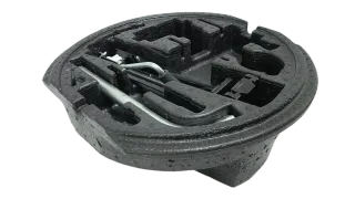 Original VW Einsatz mit Bordwerkzeug Wagenheber Radschlüssel Hinten 1K0012115C - Bild 1
