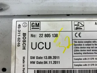 Original Opel Astra J Meriva B Zafira C Radio CD Navigation Navi 22805138 - Bild 6