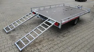 Temared Quad 2 3020 C 1,5t Anhänger ATV Sauna Plattform Motorrad - Bild 5