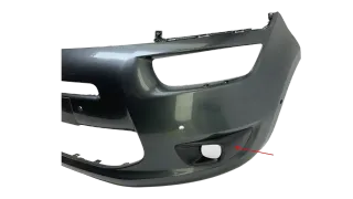 Original Citroen C4 Stoßstange Frontstoßstange Grau PDC Vorne 1610193580 - Bild 3