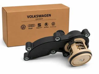 Original VW Audi A4 A5 A6 A7 A8 Q5 Q7 Kühlmittelregler Thermostat 06E121111G - Bild 1