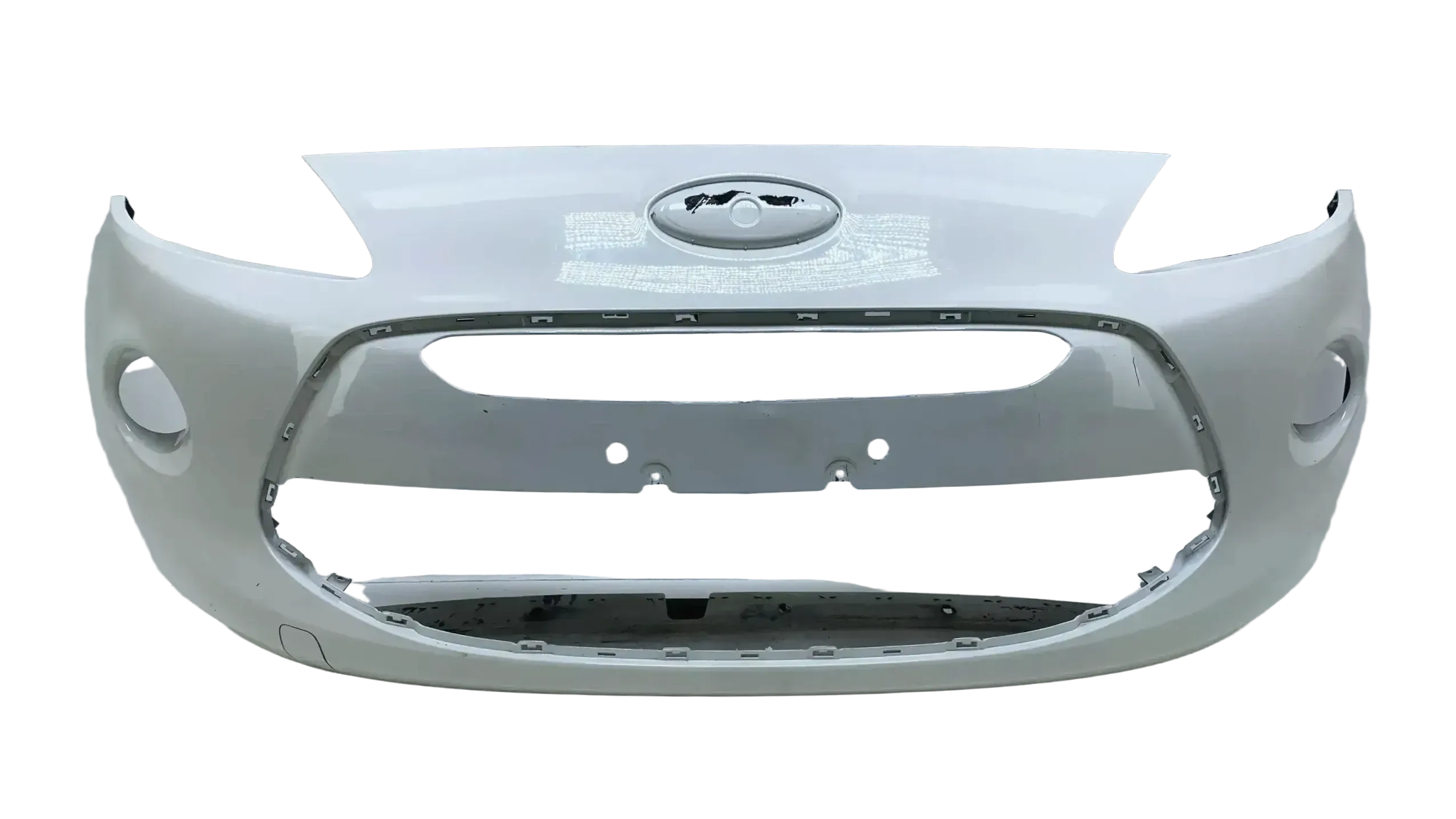 Original Ford KA Stoßstange Stoßfänger Vorne Weiß 735435897 - Bild 1