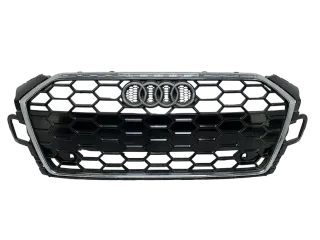 NEU Original Audi A5 8W6 F5 Facelift S-Line Kühlergrill schwarz Chrom 8W6853651 - Bild 1