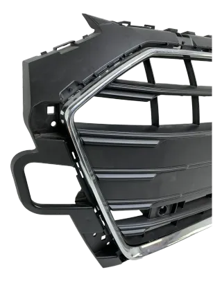 NEU Original Audi A4 8W B9 Facelift Kühlergrill schwarz Chrom PDC 8W0853651DB - Bild 4