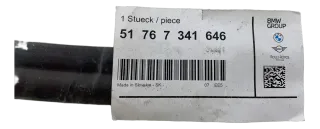 NEU Original BMW 5er G31 Türspaltdichtung Fugendichtung Vorne Rechts 51767341646 - Bild 3