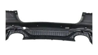 Original Audi RS6 C8 Heckstoßstange Silber mit Diffusor hinten 4K8807511J - Bild 9