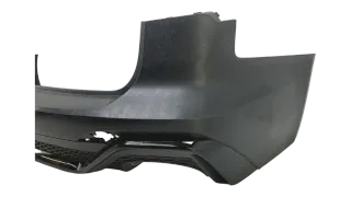 Original Audi RS6 C8 Heckstoßstange Schwarz mit Diffusor Hinten  4K8807511J - Bild 3