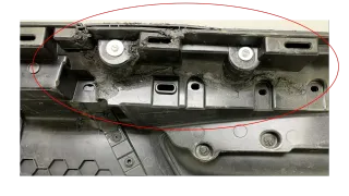 Original MB Vito V-Klasse W447 Türverkleidung Brüstung Hinten Rechts A4476928900 - Bild 4