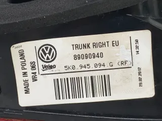 Original VW Golf 6 Rückleuchte Heckleuchte Rückleuchte Hinten Links 5K0945094G - Bild 4